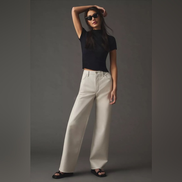 Anthropologie | The Blair Baby Tee by Maeve: Mock-Neck Edition - Picture 2 of 14